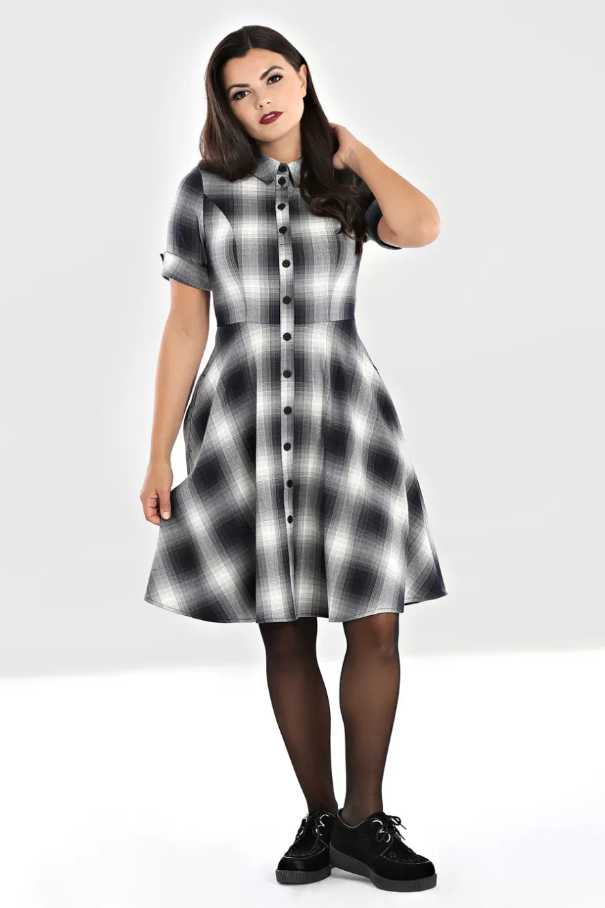 Online Hell Bunny Popsoda Grey