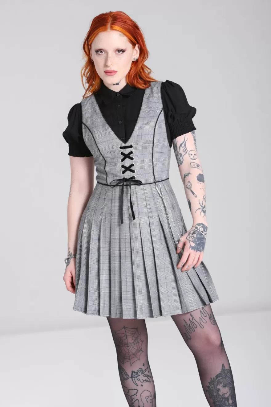 New Hell Bunny Popsoda Grey