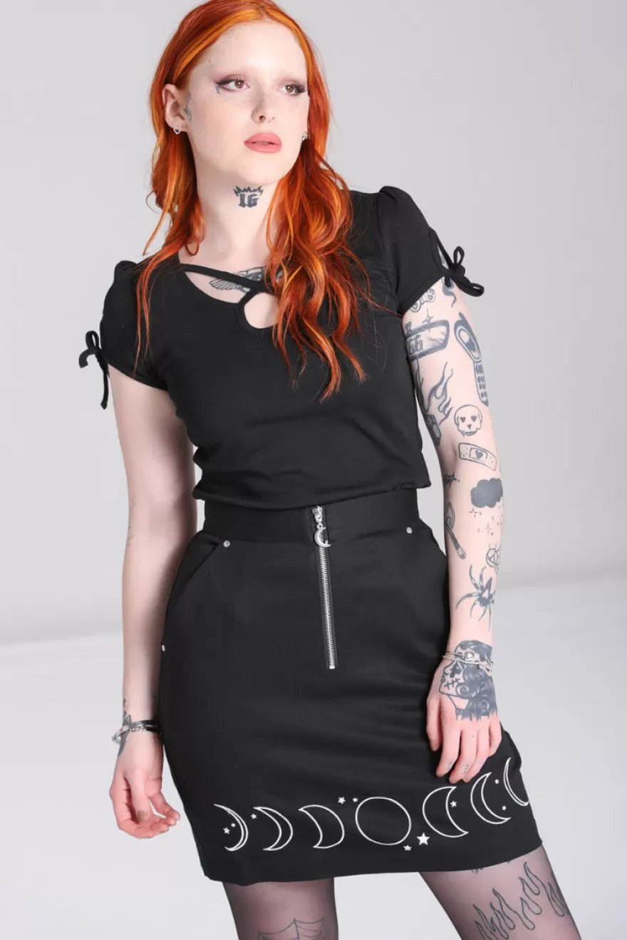 Online Hell Bunny Popsoda Black