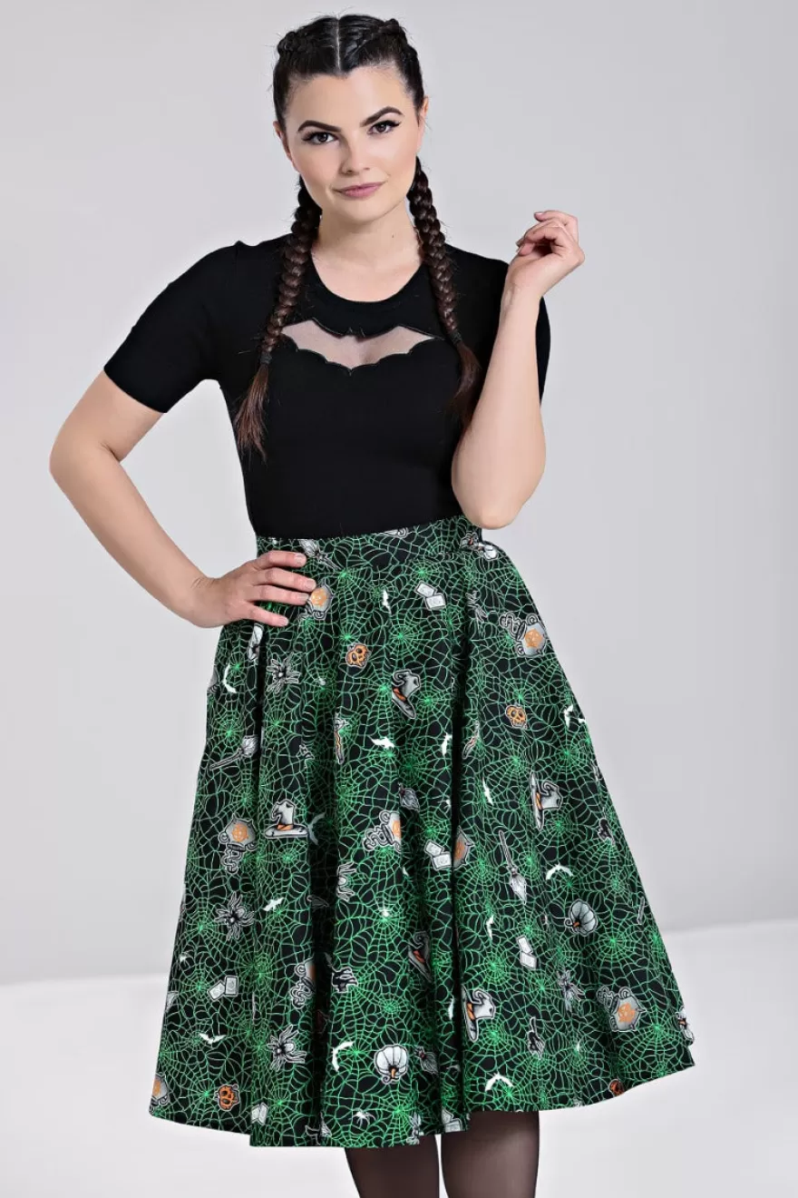 Cheap Hell Bunny Popsoda Black / Green
