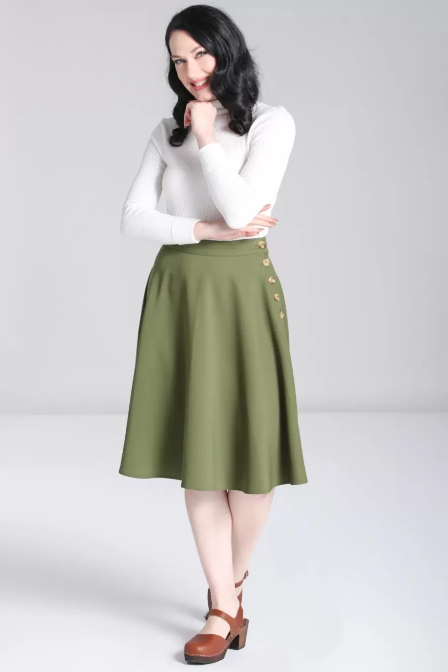 New Hell Bunny Popsoda Khaki