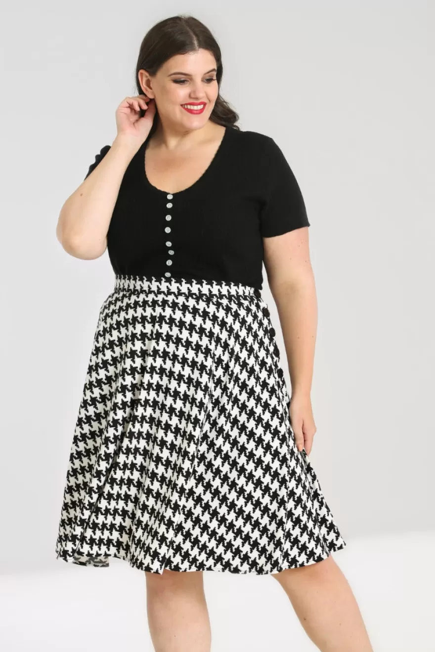 Outlet Hell Bunny Popsoda Black / White