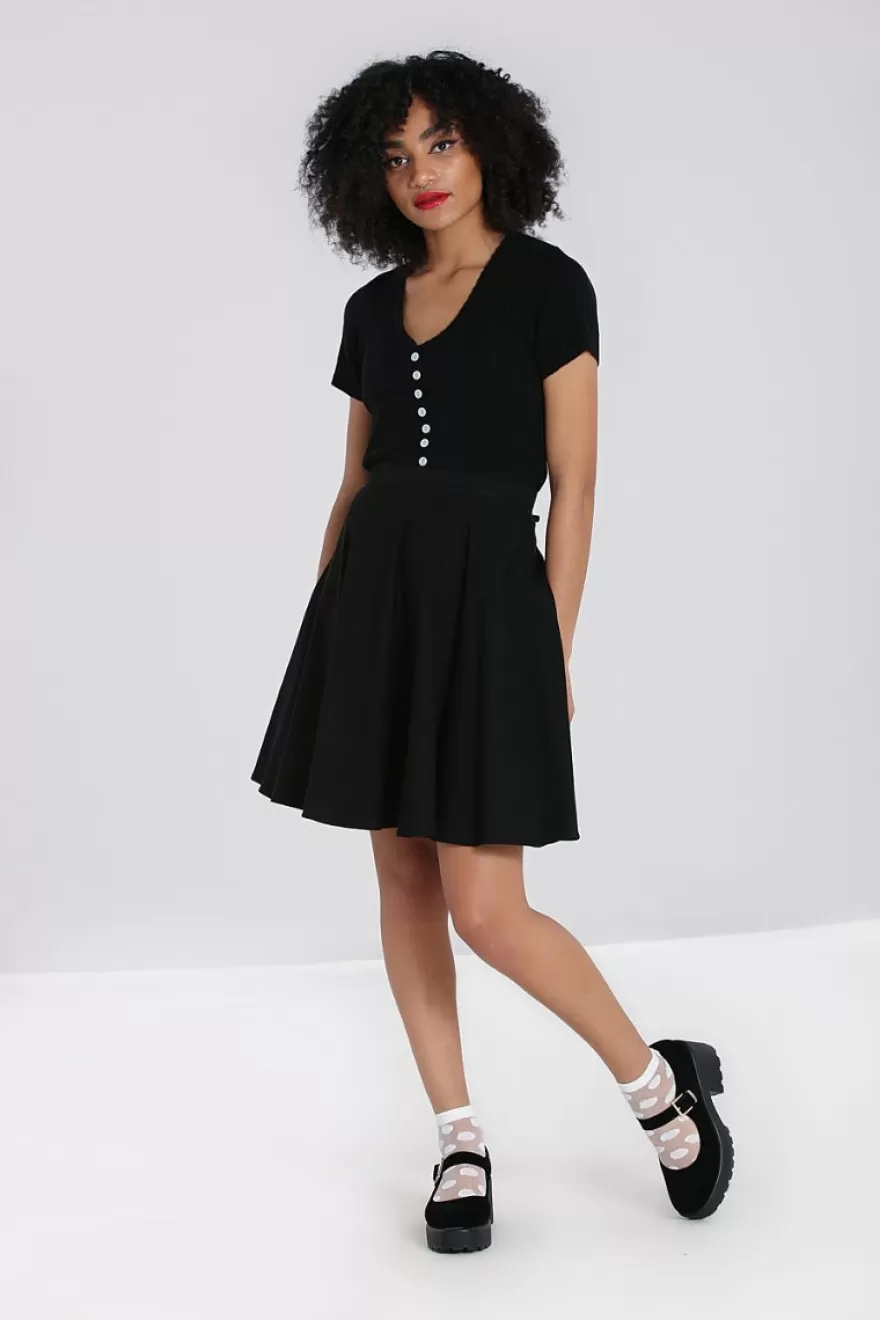 Online Hell Bunny Popsoda Black