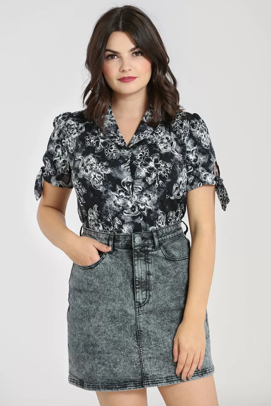 Best Sale Hell Bunny Popsoda Grey