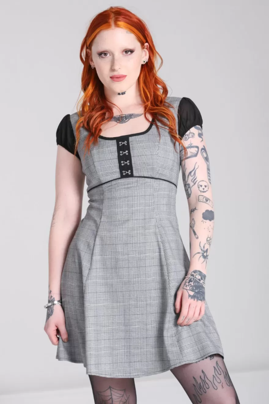 New Hell Bunny Popsoda Grey