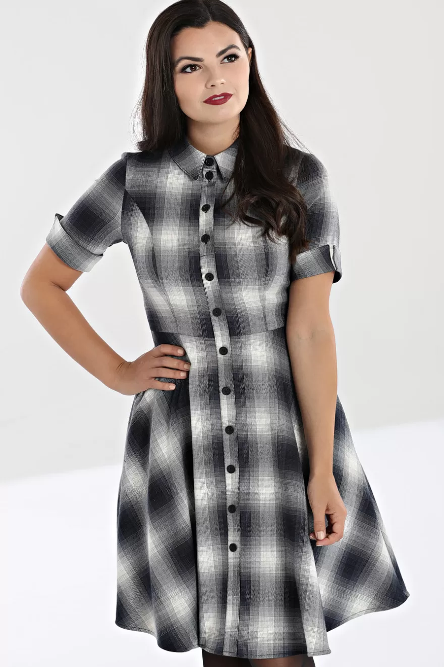 Online Hell Bunny Popsoda Grey