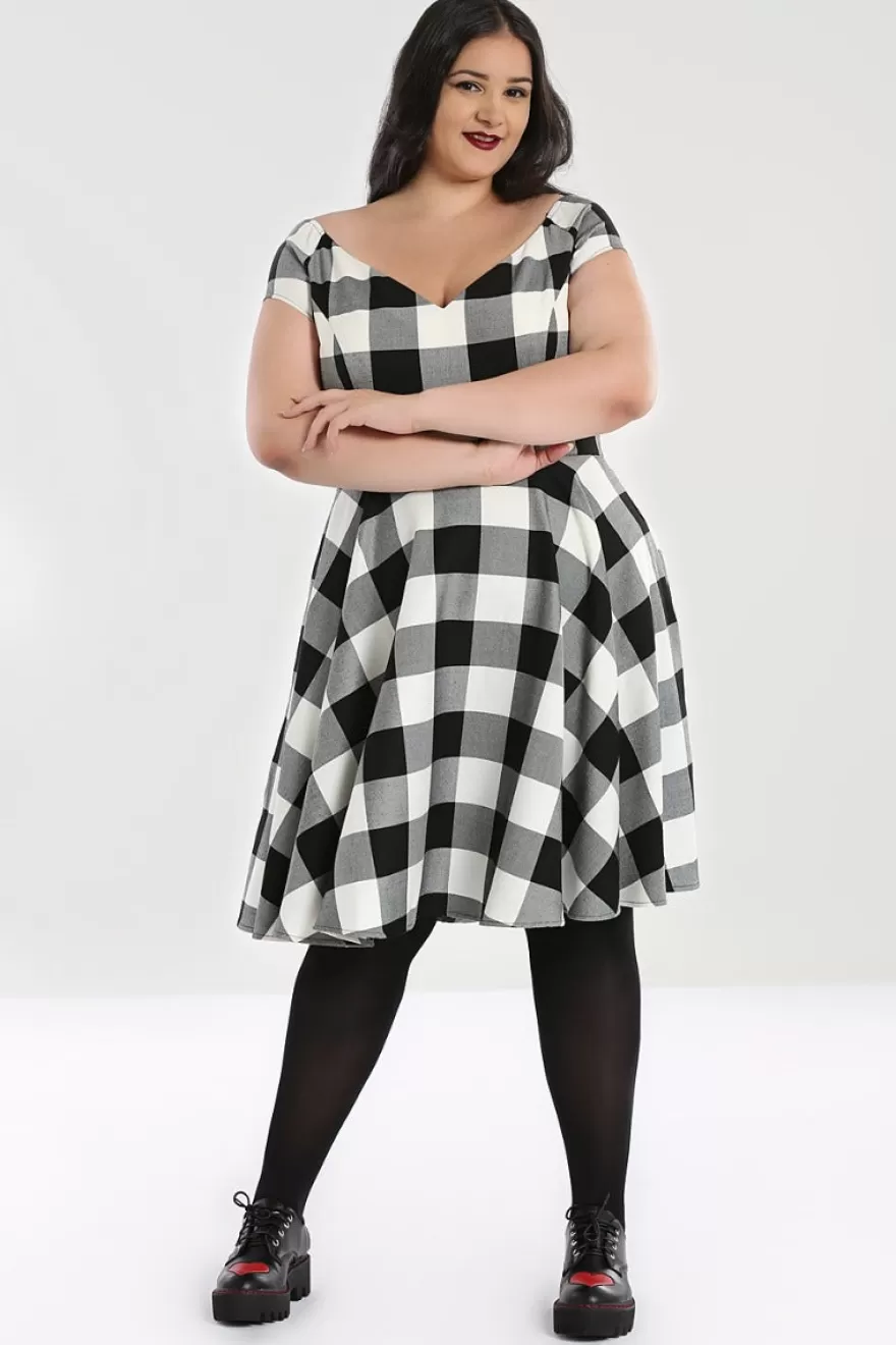 Shop Hell Bunny Popsoda Black / White