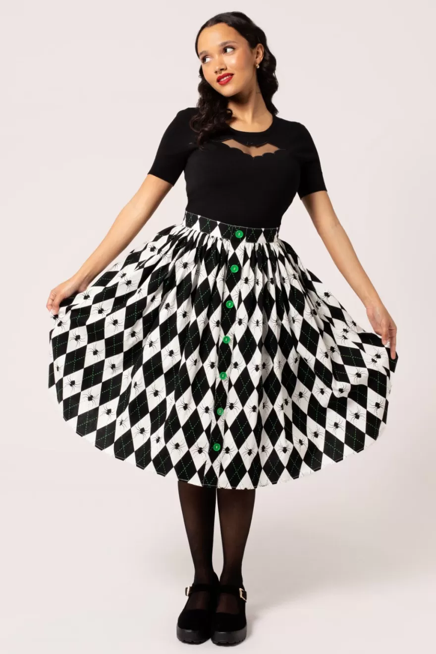 Clearance Hell Bunny Popsoda Black/White