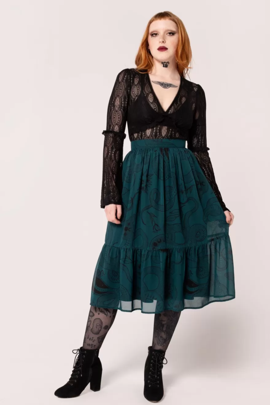 Clearance Hell Bunny Popsoda Dark Green
