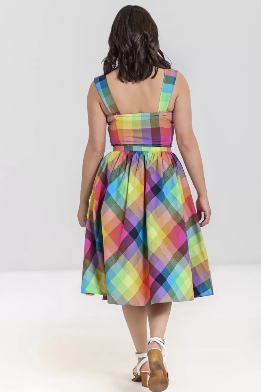 Online Hell Bunny Popsoda Multi Colour