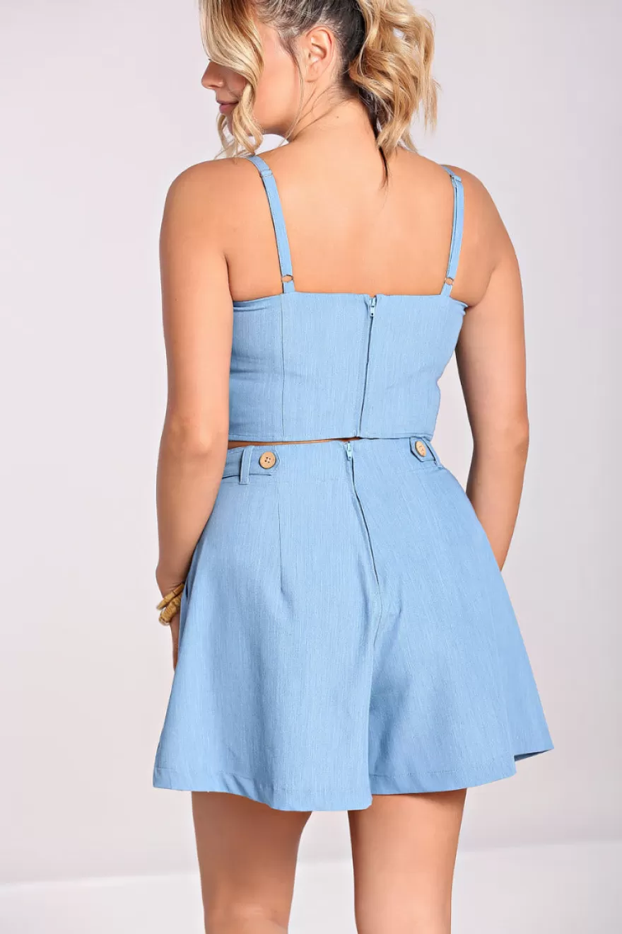 Online Hell Bunny Popsoda Blue