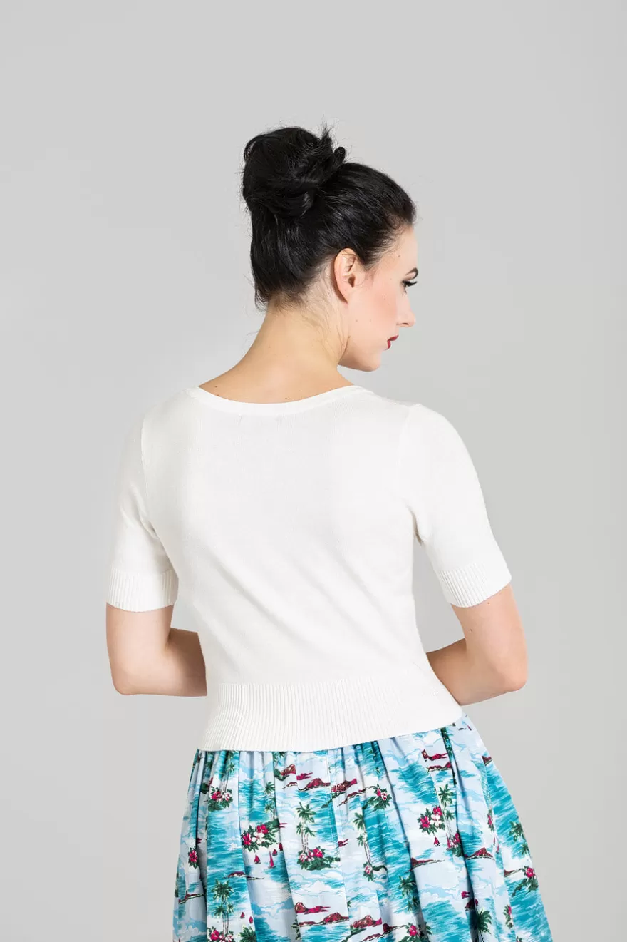 Best Sale Hell Bunny Popsoda Ivory