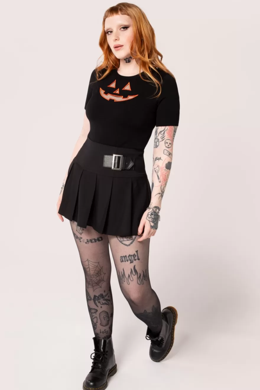 Online Hell Bunny Popsoda Black/Orange
