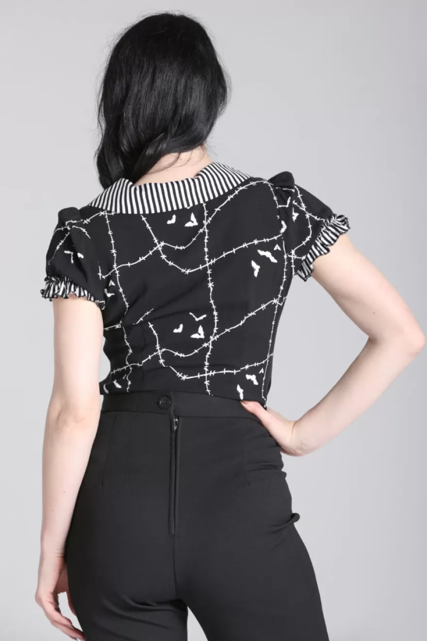 Sale Hell Bunny Popsoda Black / White