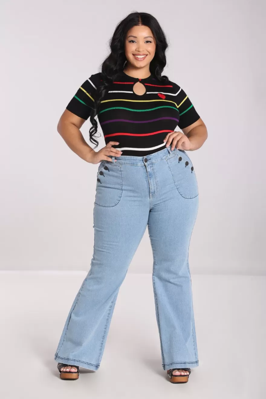 Flash Sale Hell Bunny Popsoda Blue