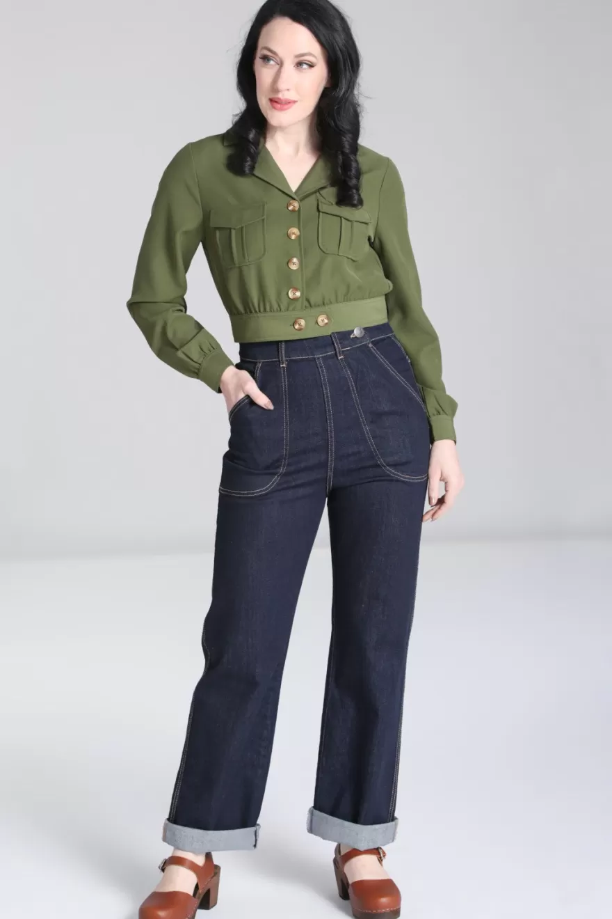 Best Hell Bunny Popsoda Khaki