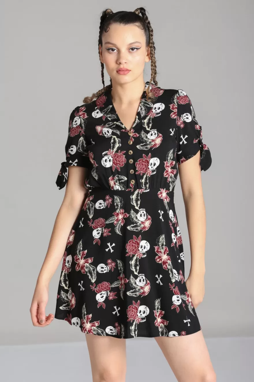 Cheap Hell Bunny Popsoda Black/Red